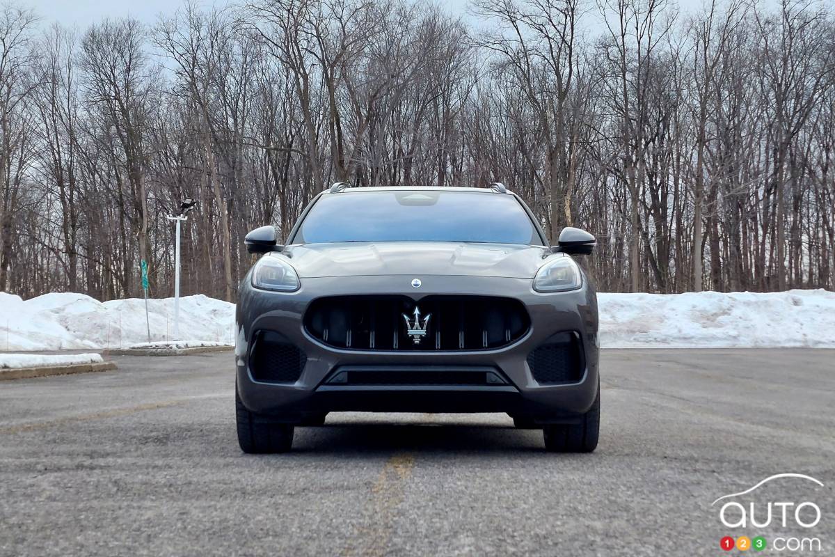 L'avant de Maserati Grecale 2023
